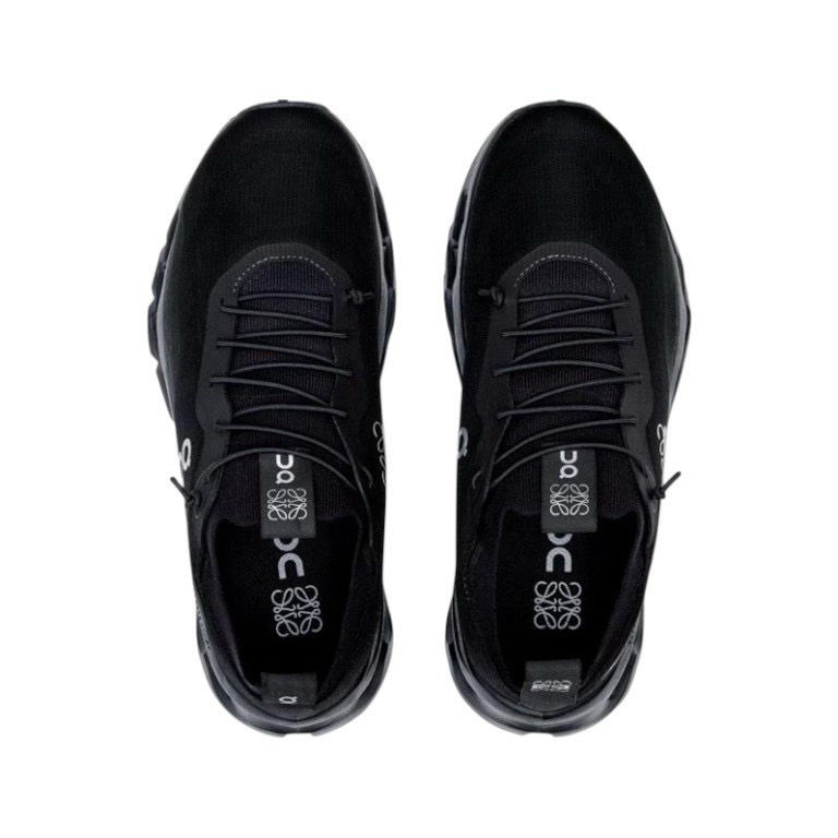👟On 昂跑Cloudtilt x Loewe 聯名跑鞋｜聯乘｜雲朵跑鞋｜跑步鞋｜運動鞋｜休閒鞋｜緩衝減震｜全黑色｜黑-細節圖3
