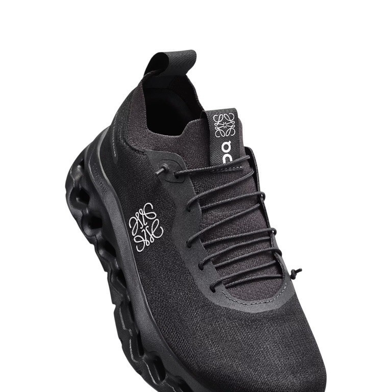 👟On 昂跑Cloudtilt x Loewe 聯名跑鞋｜聯乘｜雲朵跑鞋｜跑步鞋｜運動鞋｜休閒鞋｜緩衝減震｜全黑色｜黑-細節圖7