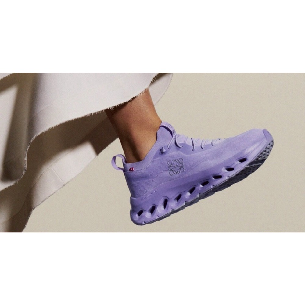 👟On 昂跑Cloudtilt x Loewe 聯名跑鞋｜聯乘｜雲朵跑鞋｜跑步鞋｜運動鞋｜休閒鞋｜緩衝減震｜薰衣草紫｜-細節圖7