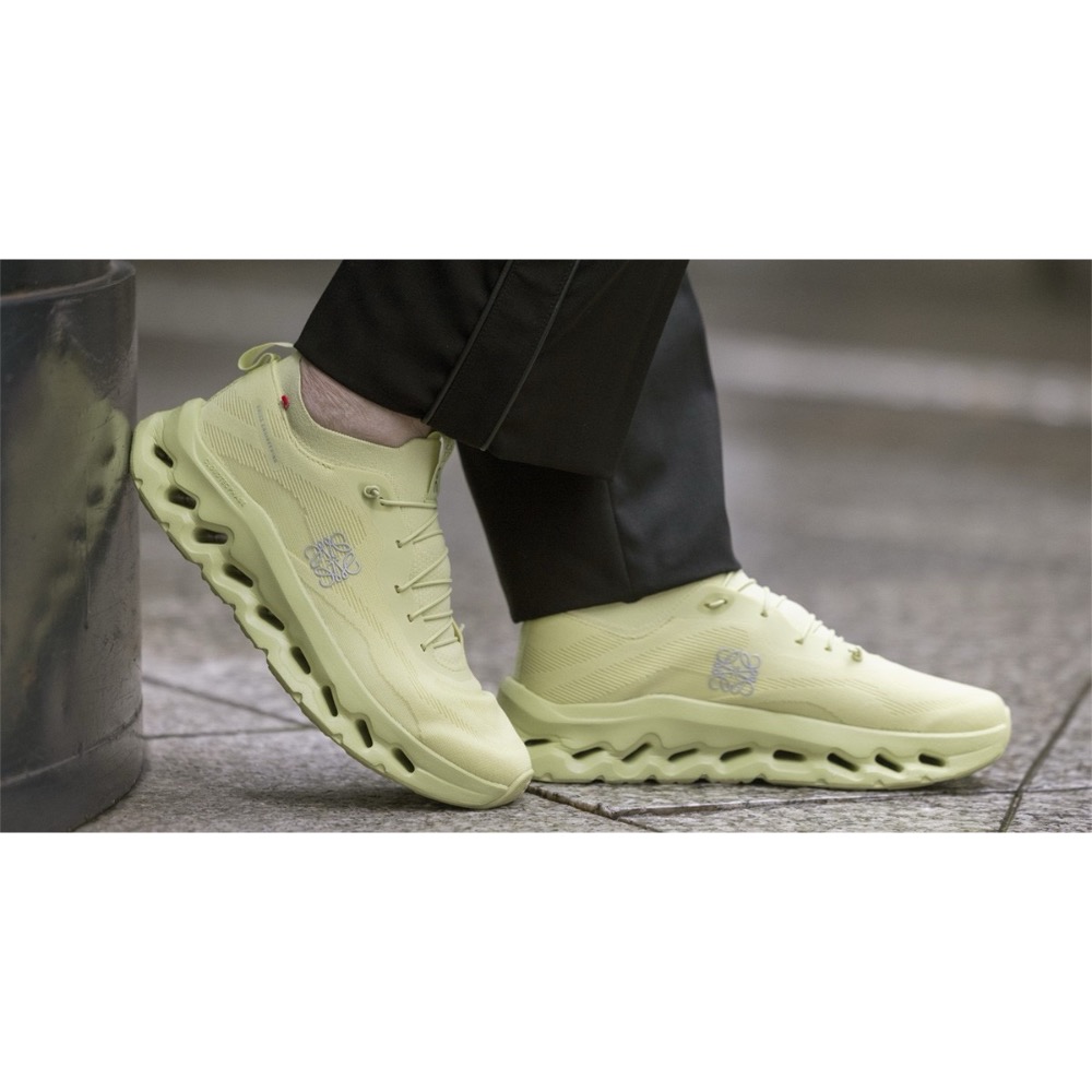 👟On 昂跑Cloudtilt x Loewe 聯名跑鞋｜聯乘｜雲朵跑鞋｜跑步鞋｜運動鞋｜休閒鞋｜緩衝減震｜萊姆綠｜綠-細節圖3