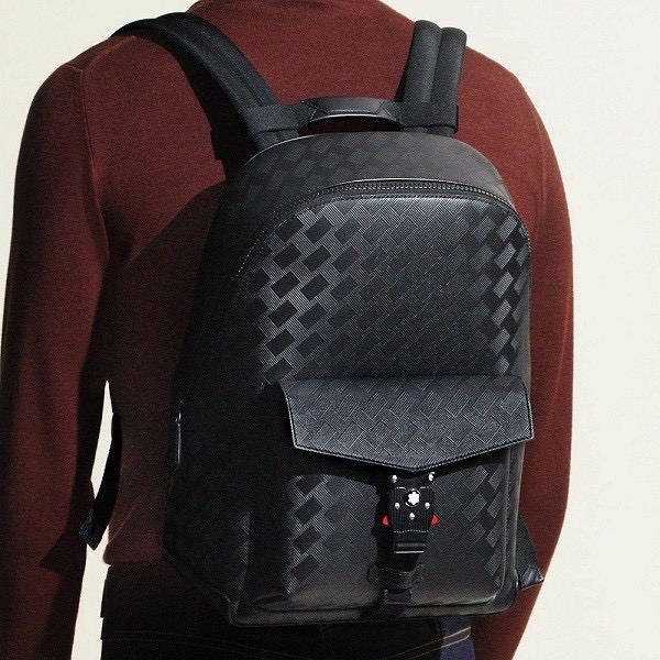 👜MONTBLANC萬寶龍 EXTREME 風尚3.0系列 M-LOCK 後背包｜牛皮｜黑色｜防刮材質｜後背包-細節圖10