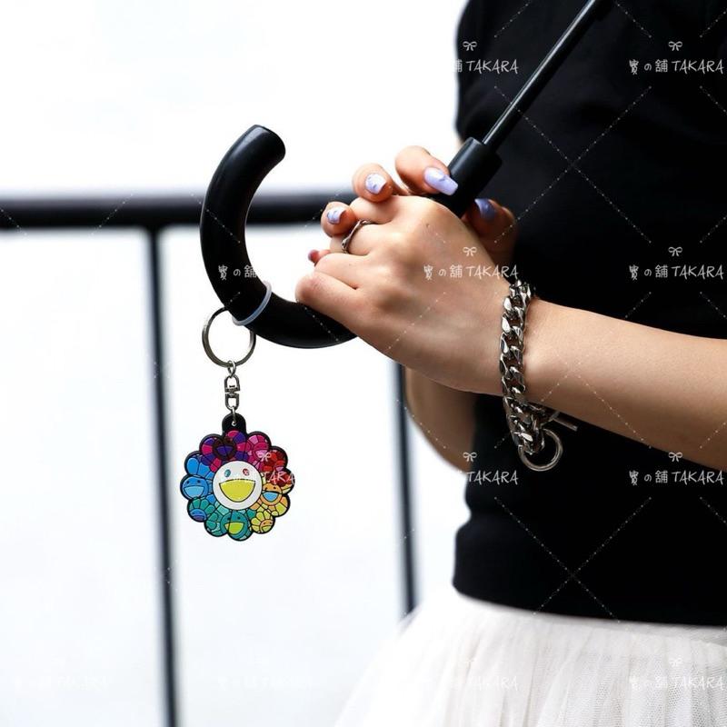 [寶の舖TAKARA] 鑰匙圈 吊飾 Takashi Murakami 太陽花 kaikai kiki 小花 村上隆-細節圖3