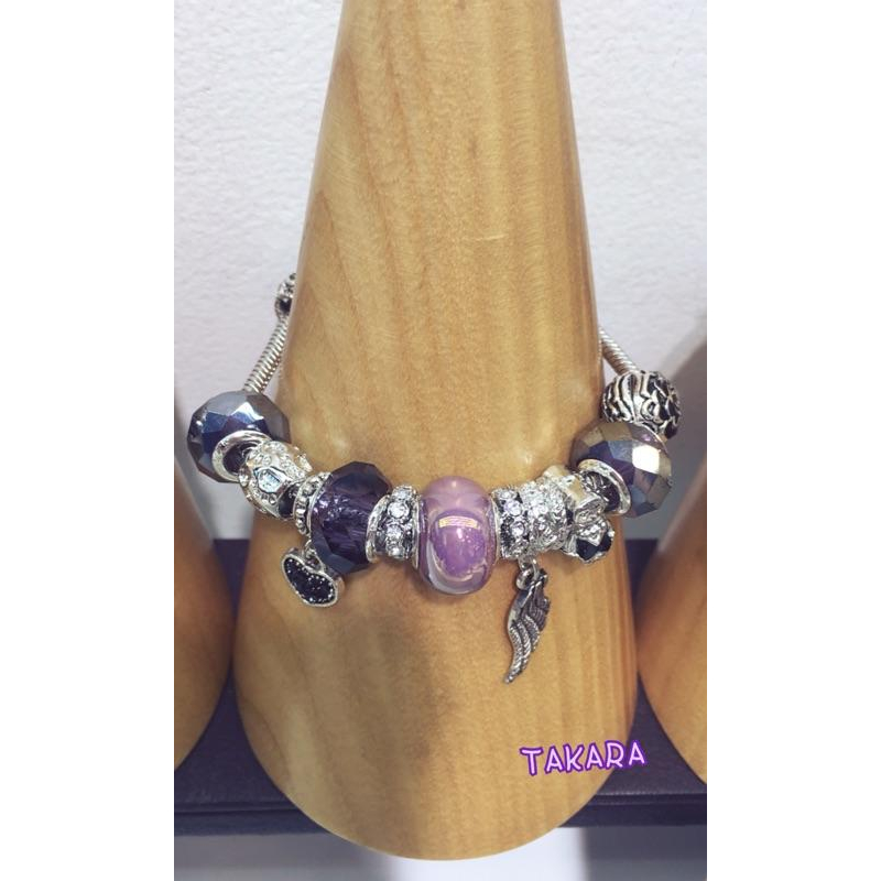 潘朵拉風格串珠手鍊 全新 串珠手鍊 潘朵拉激似款 串珠手環 百搭手鏈 潘朵拉Style 簡約甜美-細節圖4