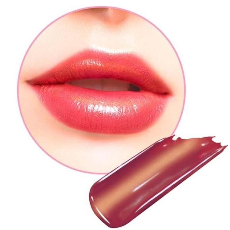 鑽石夾心雙色潤唇膏 BCL LADIT 鑽石夾心 雙色鏡面 潤唇膏 #01 #03 修飾感 唇膏-細節圖7