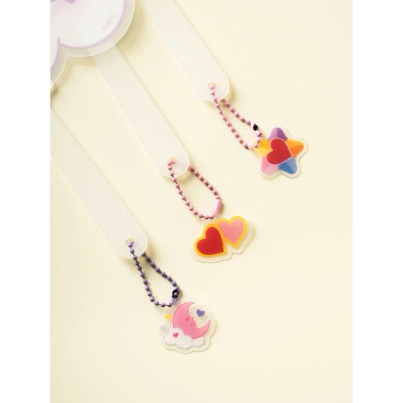 扇子 手拿扇 彩虹熊 愛心熊 造型 夏天 現貨 韓國 大創 Care Bears 便攜隨身 小扇-細節圖6