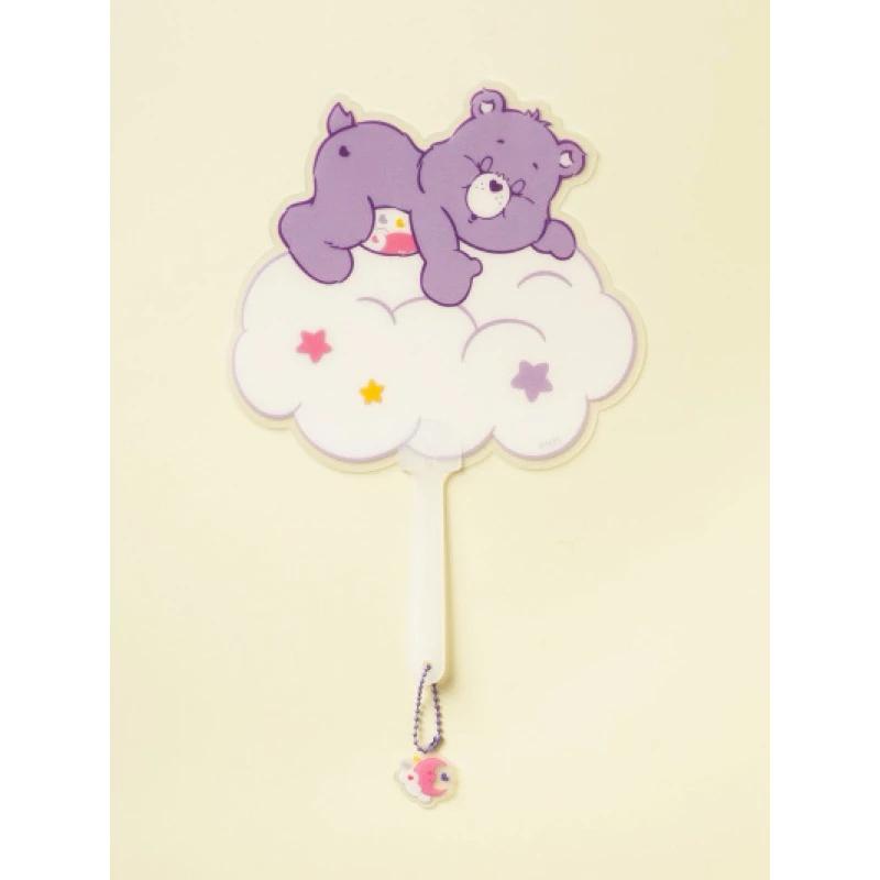 扇子 手拿扇 彩虹熊 愛心熊 造型 夏天 現貨 韓國 大創 Care Bears 便攜隨身 小扇-細節圖8