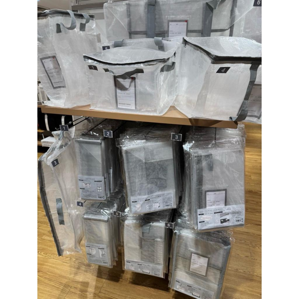 打包袋 收納袋 3COINS 66L 89L 透明收納袋 防水收納袋 防水收納袋 超大收納袋 大容量 防水 耐用 ...-細節圖6