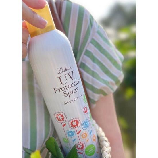 LISHAN 小花防曬噴霧 250G 防曬噴霧 UV高效防曬噴霧 SPF50+ PA++++-細節圖4