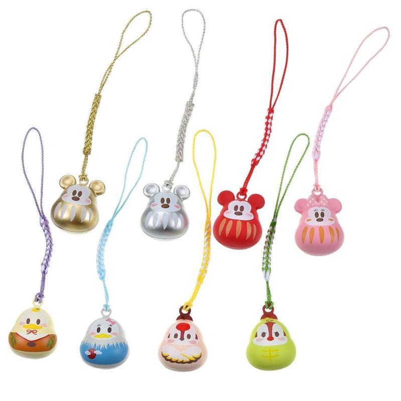 鈴鐺吊飾 水琴鈴 2024 迪士尼 新年 不倒翁 達摩 米奇米妮 奇奇蒂蒂 唐老鴨 黛西 龍年-細節圖2