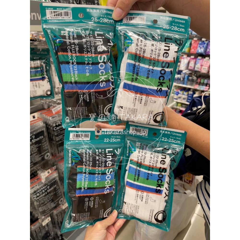 中筒襪 長筒襪 襪 Convenience Wear 厚底 情侶襪 抗菌防臭 全家限定 復古長襪 抗菌防臭 四季適...-細節圖5