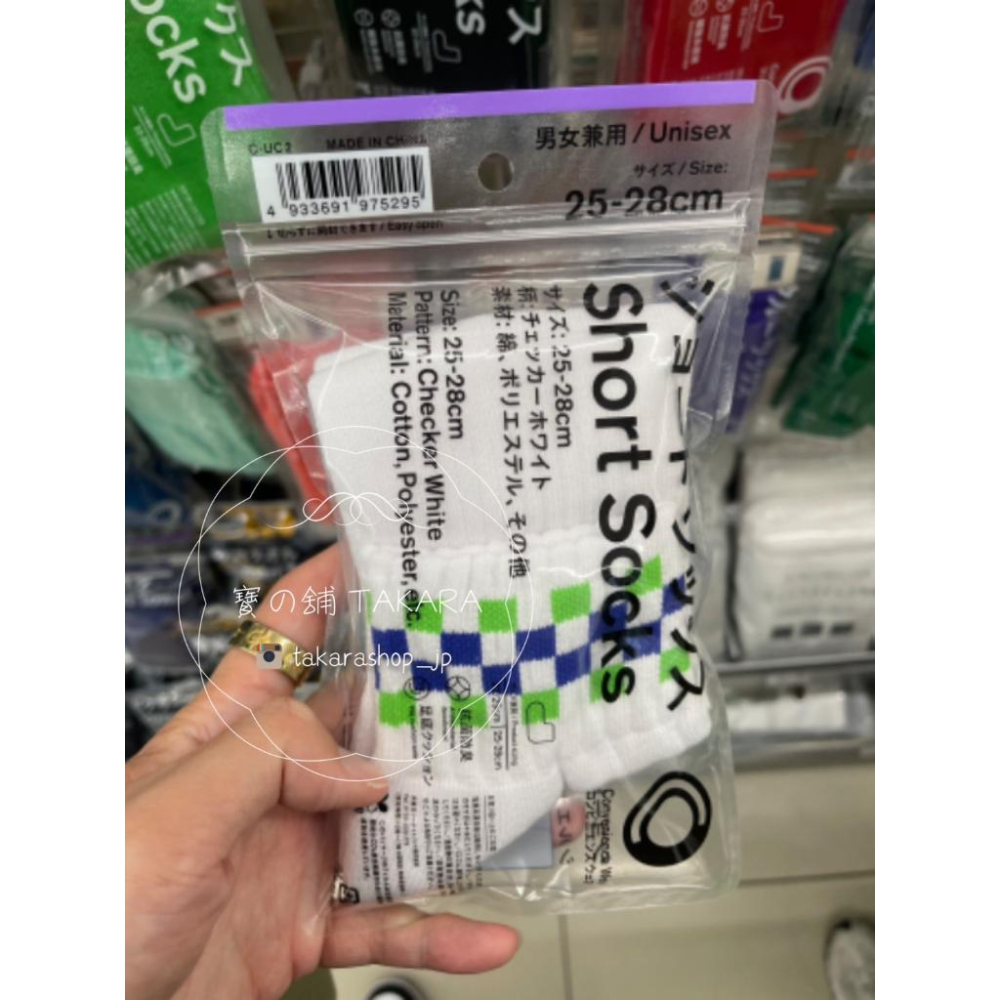 中筒襪 長筒襪 襪 Convenience Wear 厚底 情侶襪 抗菌防臭 全家限定 復古長襪 抗菌防臭 四季適...-細節圖6