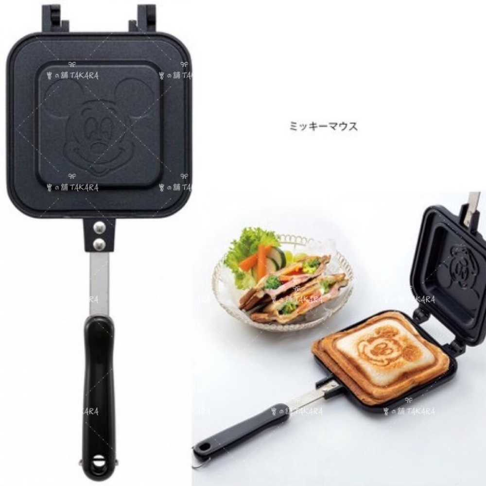 熱壓吐司烤盤 skater 烤盤 熱壓土司烤盤 雙面烤盤壓模 熱壓土司夾 熱壓三明治 直火用-細節圖4