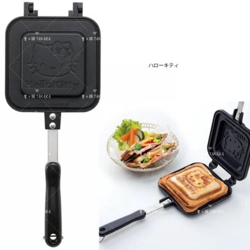 熱壓吐司烤盤 skater 烤盤 熱壓土司烤盤 雙面烤盤壓模 熱壓土司夾 熱壓三明治 直火用-細節圖5