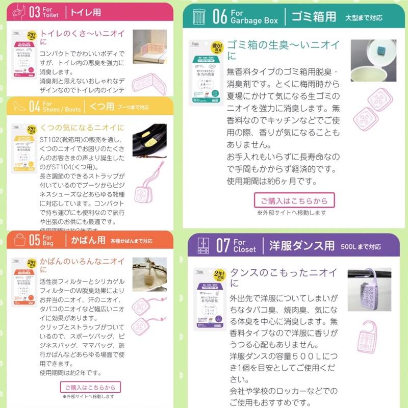 無香味消臭劑 Tispa 2年長效 無香味 脫臭劑 冷藏用 鞋櫃用 馬桶用 鞋底用 包包用 衣櫃  輕便好攜 出門必備-細節圖6