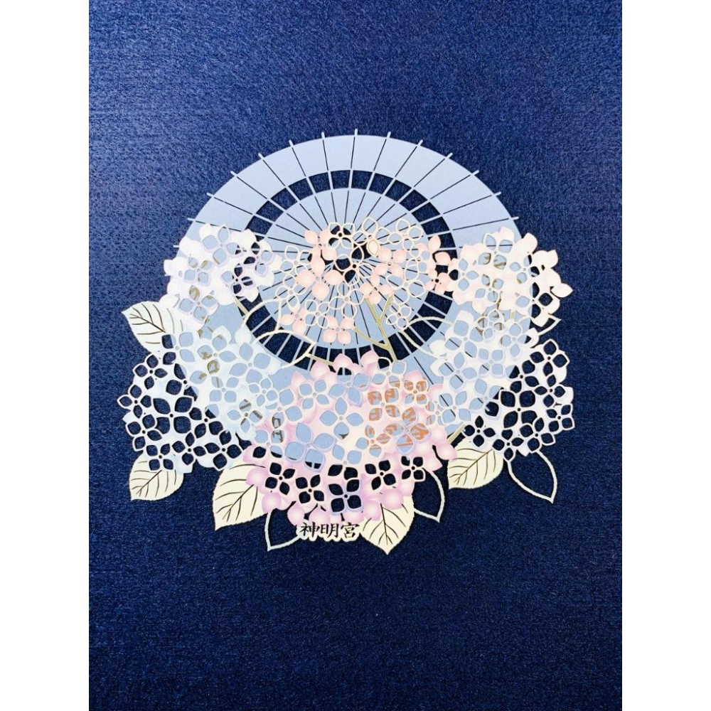 紫陽花限定 阿佐谷 神社 阿佐ヶ谷神明宮 朱印 御守 結緣神結手鍊 手鍊 神結手鍊 編織手鍊 祈福平安 開運必備 ...-細節圖5