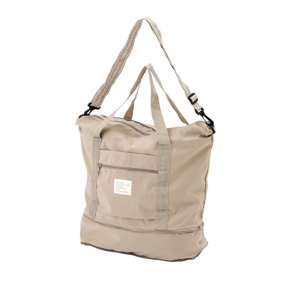 行李收納袋 3COINS 可收納旅行袋 多功能收納袋 收納背帶 收納提袋 日本收納袋 可折疊旅行  輕便好攜 出門必備-細節圖6