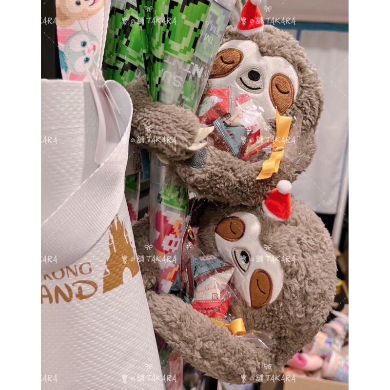 樹懶寶寶 聖誕娃娃 樹懶娃娃 送禮自用 聖誕節 KALDI 療癒系 娃娃 擺飾 絨毛玩偶 玩偶  日常好物 推薦使用-細節圖4