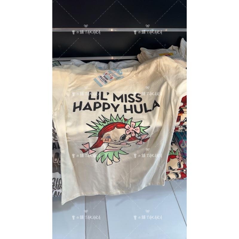 親子裝 母女裝 上衣 2歲 中大尺碼 童裝 HAPPY HALEIWA 紅髮女孩 夏威夷 限定  舒適日常 百搭實穿-細節圖2