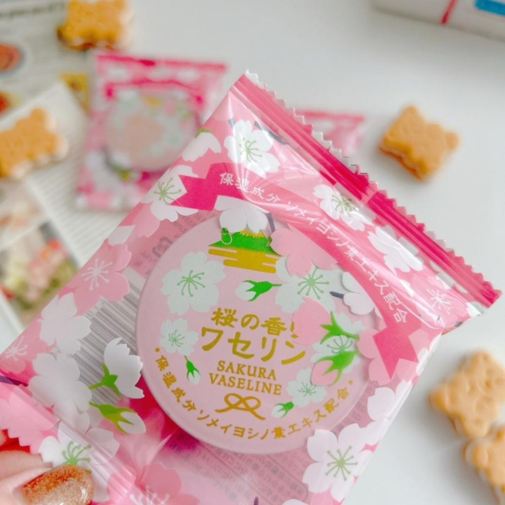 凡士林 日本製 CHARLEY 雪之元 多用途 櫻花 15g 保養品 滋潤膏 護唇膏 保濕霜  保濕滋潤 日夜修護-細節圖2