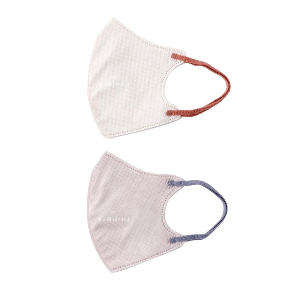 口罩 2D口罩 30枚入 撞色口罩 粉嫩色系 大童口罩 臉小口罩 立體口罩 防止耳痛 防止花粉  日常好物 推薦使用-細節圖3