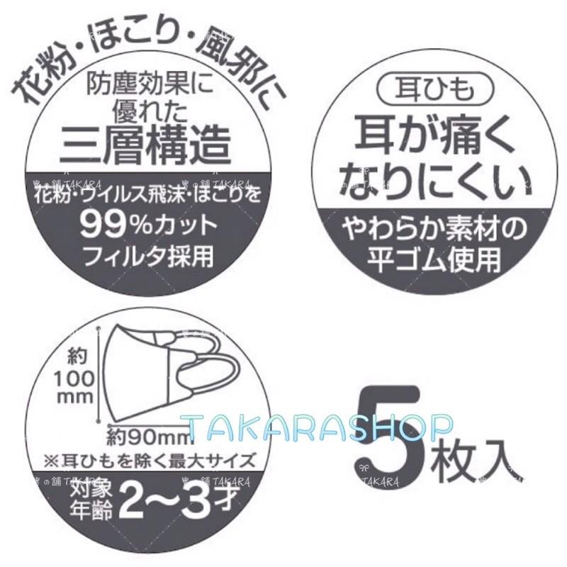 幼童3D立體口罩 幼幼 嬰兒 幼童 Skater 三層防塵 兒童立體口罩 5入 寶寶口罩 口罩  日常好物 推薦使用-細節圖5