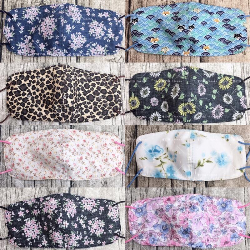 純棉手工口罩 日本面料 純棉布口罩 2號款 BSW2 手工剪裁 車縫製作 透氣 水洗 大人款  日常好物 推薦使用-細節圖3