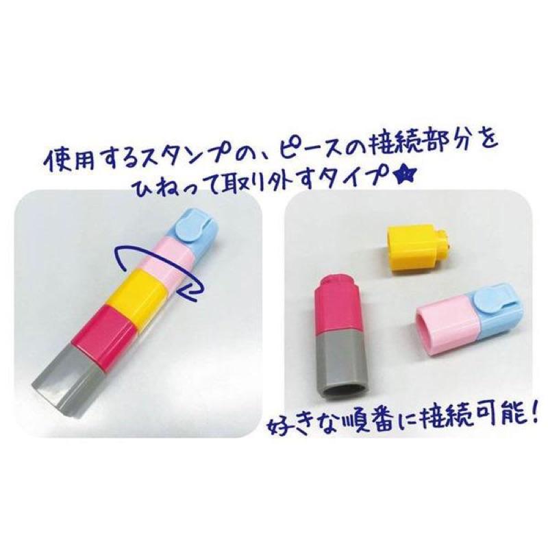 日本製 迪士尼 4入 小印章組 手帳｜日記 印章 米奇 TSUMTSUM 現貨-細節圖2