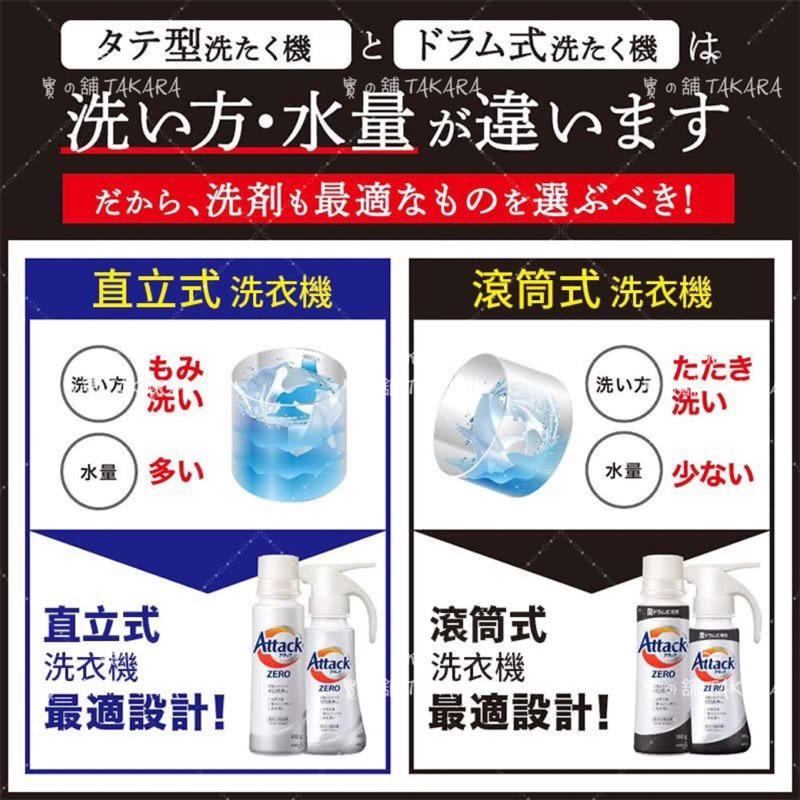 花王 Attack ZERO 極淨抑菌 洗衣精｜噴槍型 超濃縮 洗衣凝露 現貨-細節圖4