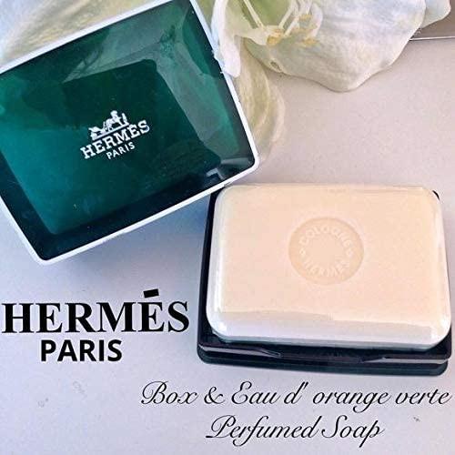 愛馬仕 Hermes 橘綠之泉 香皂 50g｜原廠皂盒 肥皂 氣質 台灣現貨-細節圖7