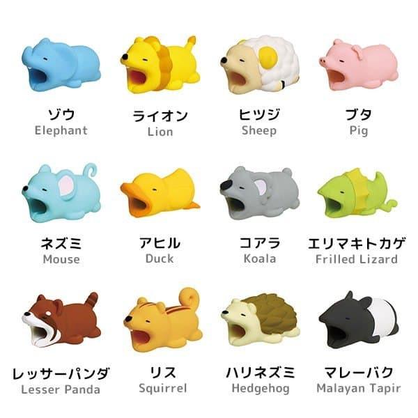 動物 咬線器 保護套 充電頭 保護套｜cable bite 線材保護 現貨-細節圖3