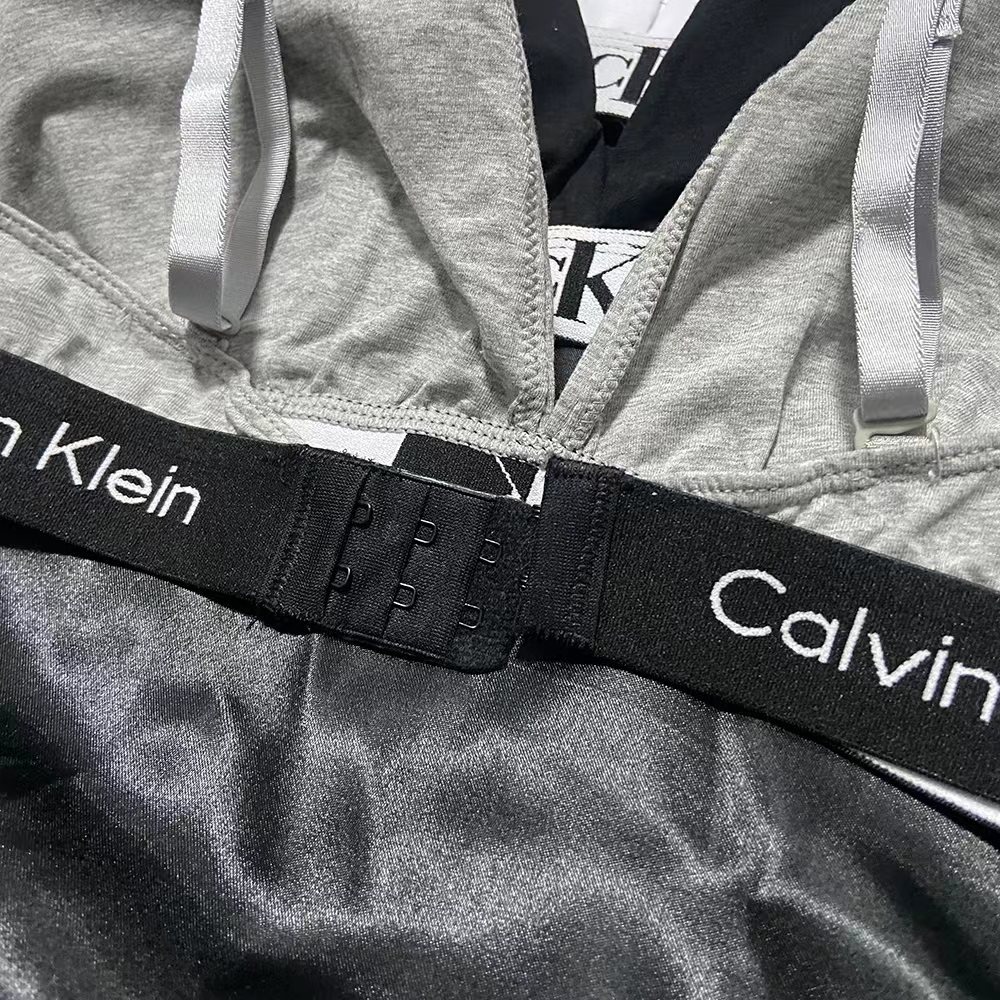 CK Calvin KIein內衣 CK內衣 細肩吊帶 內衣 無鋼圈可拆式襯墊 純棉內衣-細節圖6