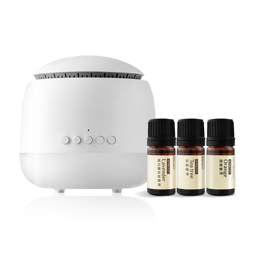 約翰森林 小太陽香氛機+精油三件組