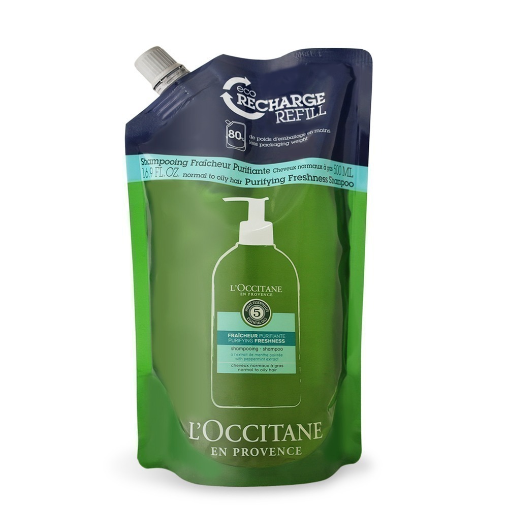 L＇OCCITANE 歐舒丹 洗髮乳補充包(500ml)-公司貨/國際航空版-細節圖2