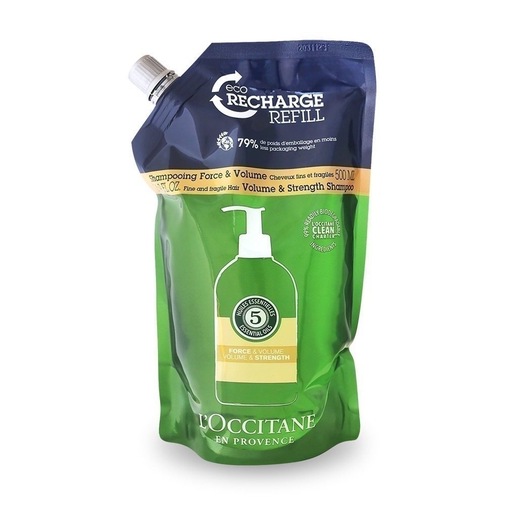 L＇OCCITANE 歐舒丹 洗髮乳補充包(500ml)-公司貨/國際航空版-規格圖4
