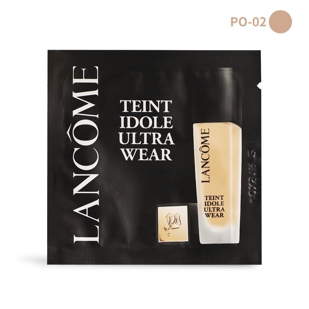 LANCOME 蘭蔻 零粉感光澤持妝粉底(1ml)/零粉感超持久粉底(1ml)-細節圖2