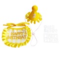 O＇Pretty 歐沛媞 Petsall寵物生日帽+圍兜+數字貼-多色可選-規格圖1
