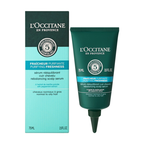 L＇OCCITANE 歐舒丹 草本淨涼頭皮調理精華(75ml)-百貨公司貨