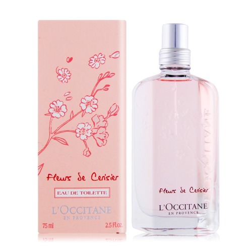 L＇OCCITANE 歐舒丹 淡香水(75ml)-公司貨 橙花&蘭花 桂花 櫻花