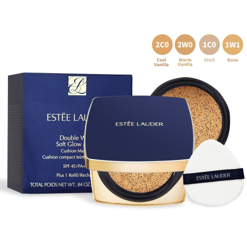 ESTEE LAUDER 雅詩蘭黛 粉持久完美鎖妝氣墊粉餅SPF45/PA+++(24g)-百貨公司貨