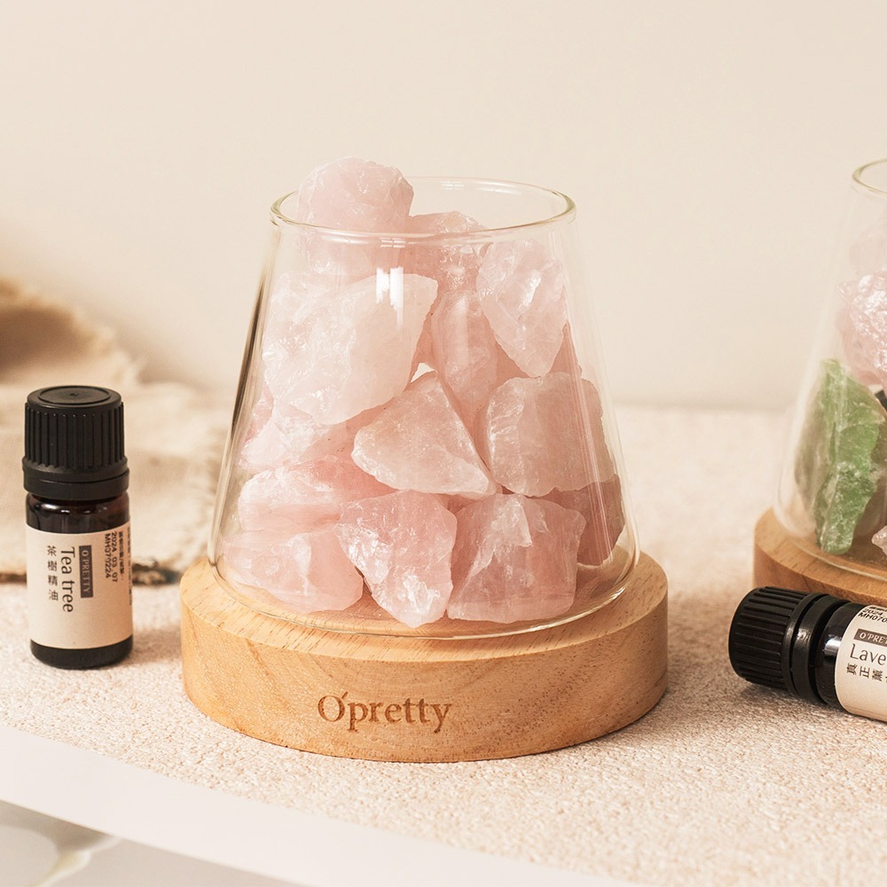 O＇Pretty 歐沛媞 富士山水晶燈(28X17.5X9.8cm)贈天然草本精油(5ml)-細節圖2