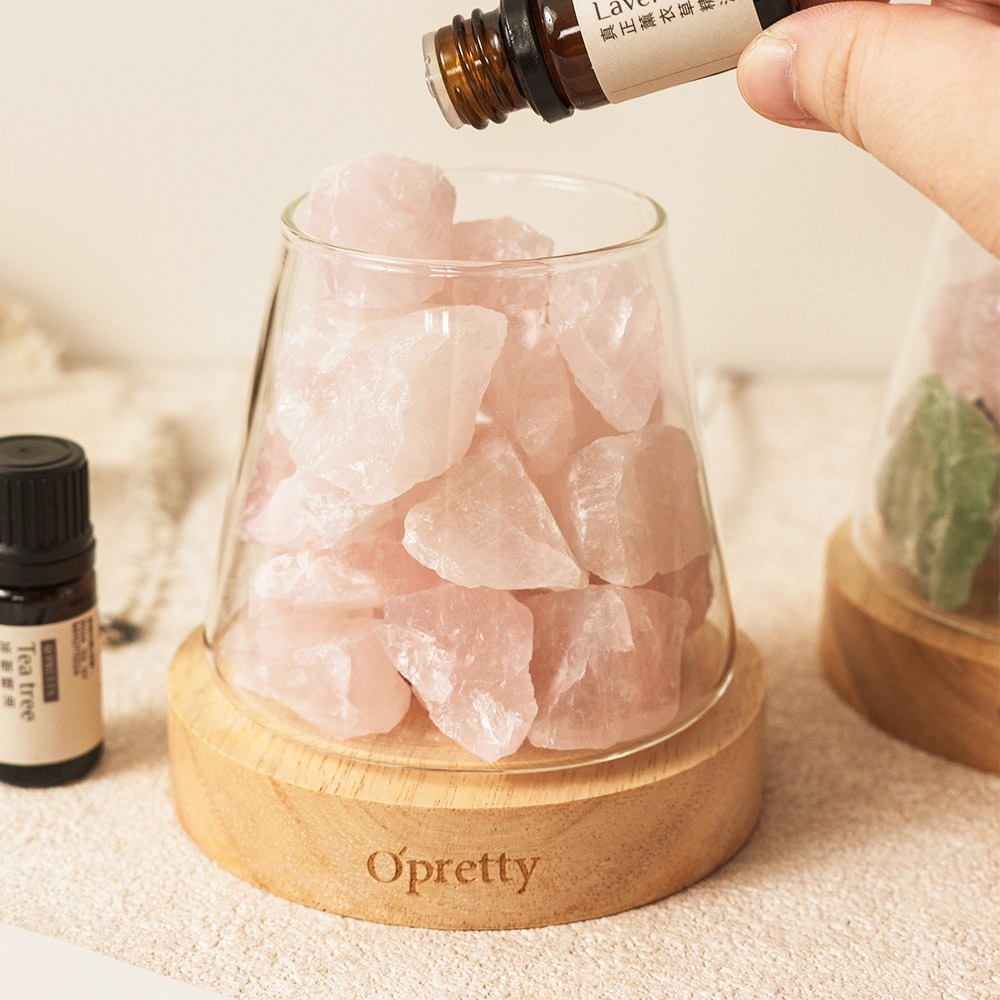O＇Pretty 歐沛媞 富士山水晶燈(28X17.5X9.8cm)贈天然草本精油(5ml)-細節圖3