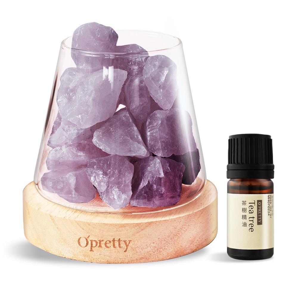 O＇Pretty 歐沛媞 富士山水晶燈(28X17.5X9.8cm)贈天然草本精油(5ml)-規格圖5