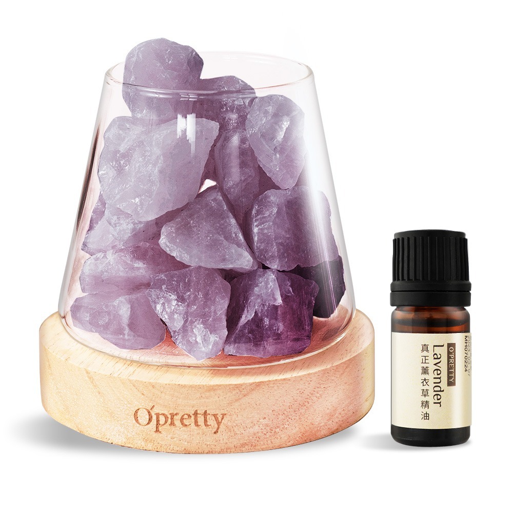 O＇Pretty 歐沛媞 富士山水晶燈(28X17.5X9.8cm)贈天然草本精油(5ml)-規格圖5