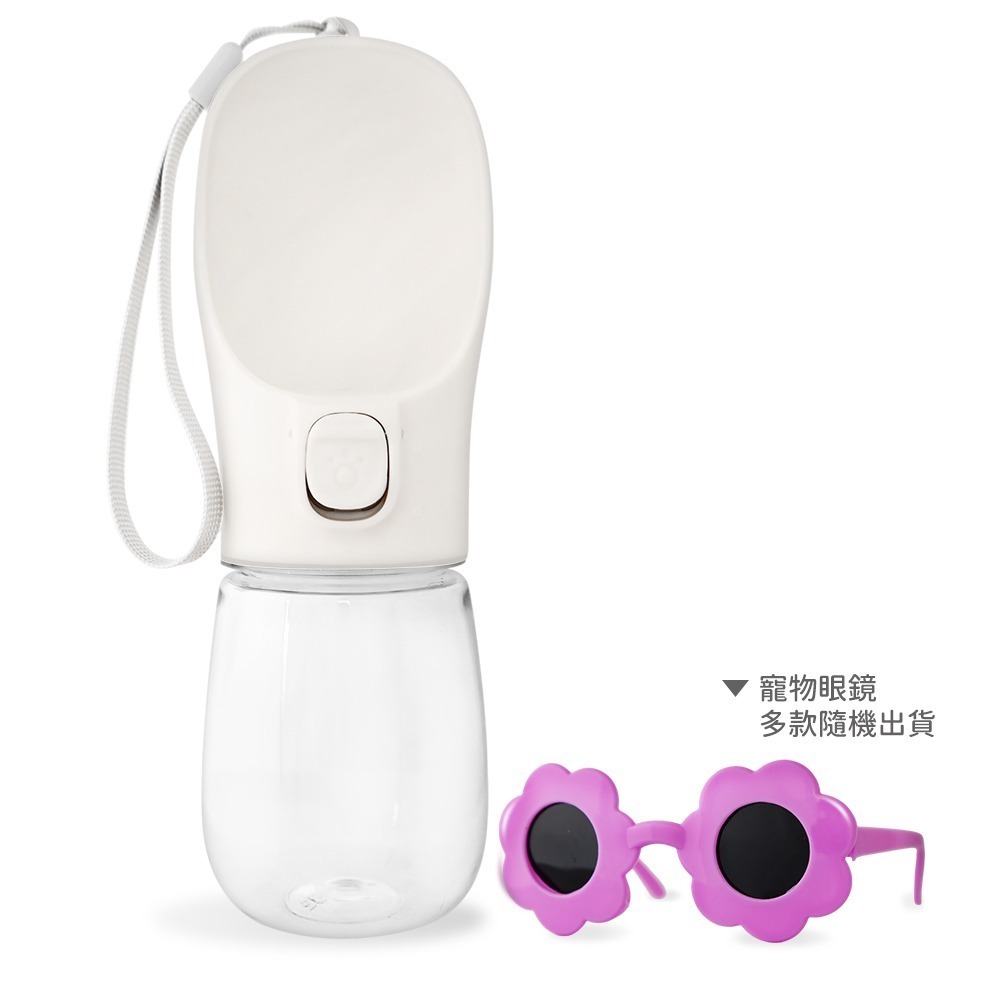 O＇Pretty 歐沛媞 Petsall 寵物外出飲水瓶(300ml) 贈毛孩時尚造型眼鏡-毛孩外出必備-細節圖2