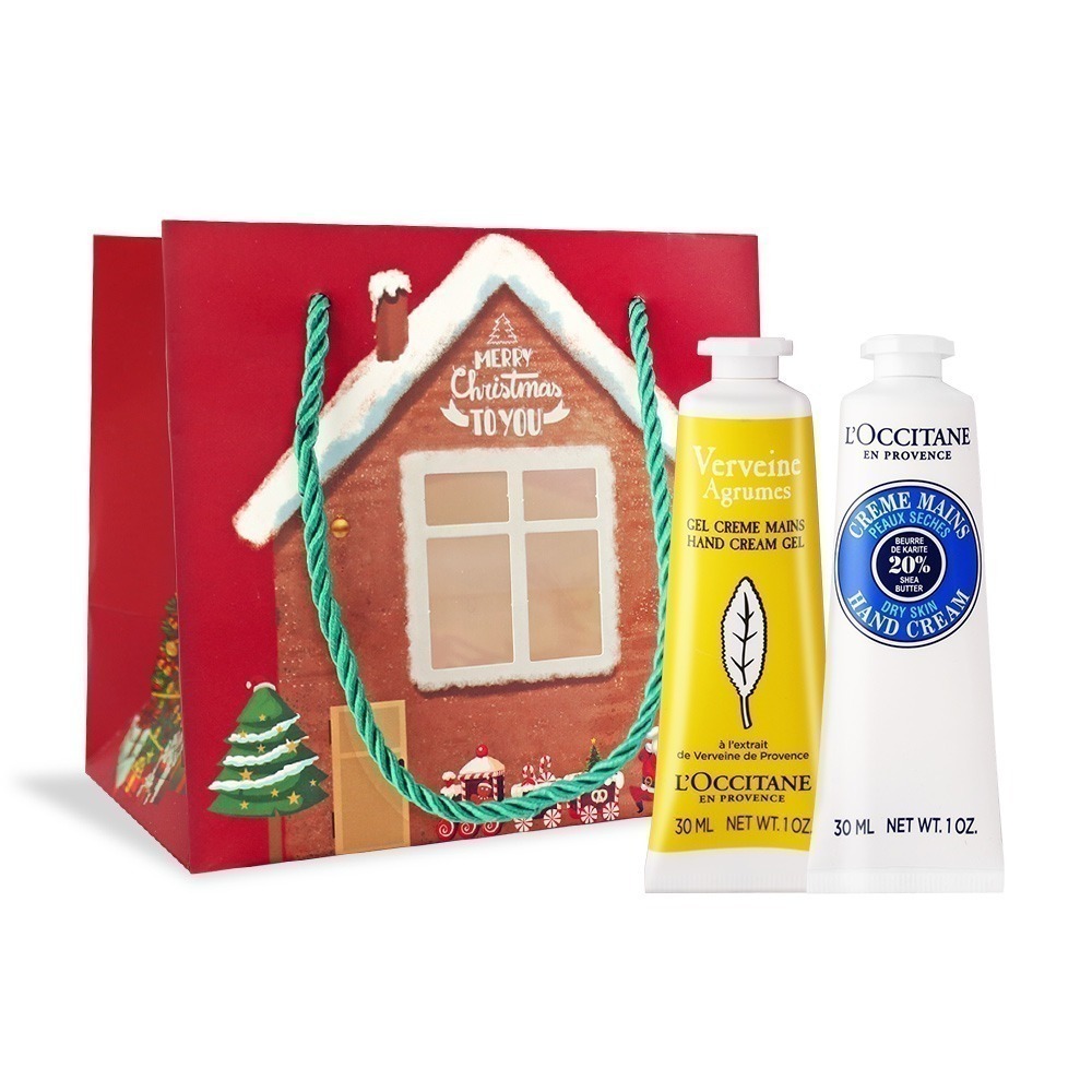 L＇OCCITANE 歐舒丹 新版經典護手霜30MLX2禮袋組-聖誕交換禮物-公司貨-多款可選-規格圖4
