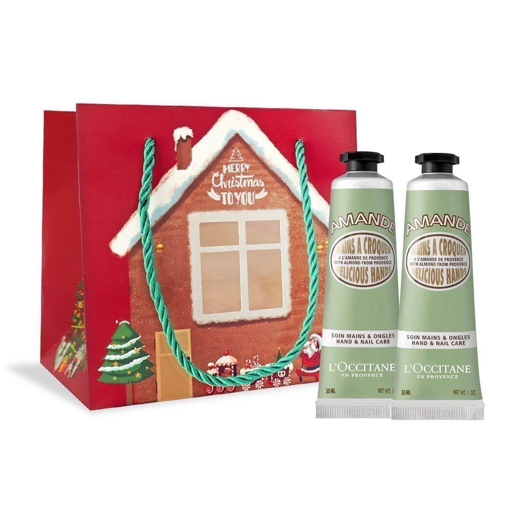 L＇OCCITANE 歐舒丹 新版經典護手霜30MLX2禮袋組-聖誕交換禮物-公司貨-多款可選-規格圖4