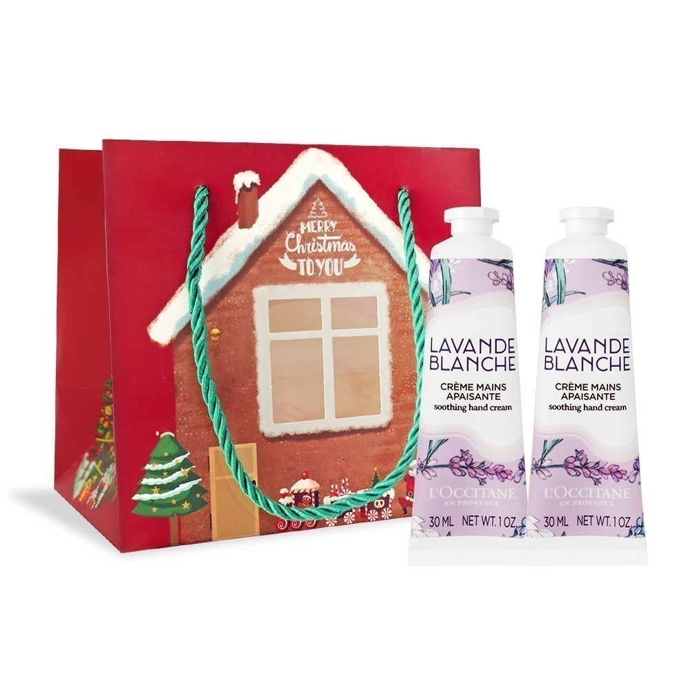 L＇OCCITANE 歐舒丹 新版經典護手霜30MLX2禮袋組-聖誕交換禮物-公司貨-多款可選-規格圖4