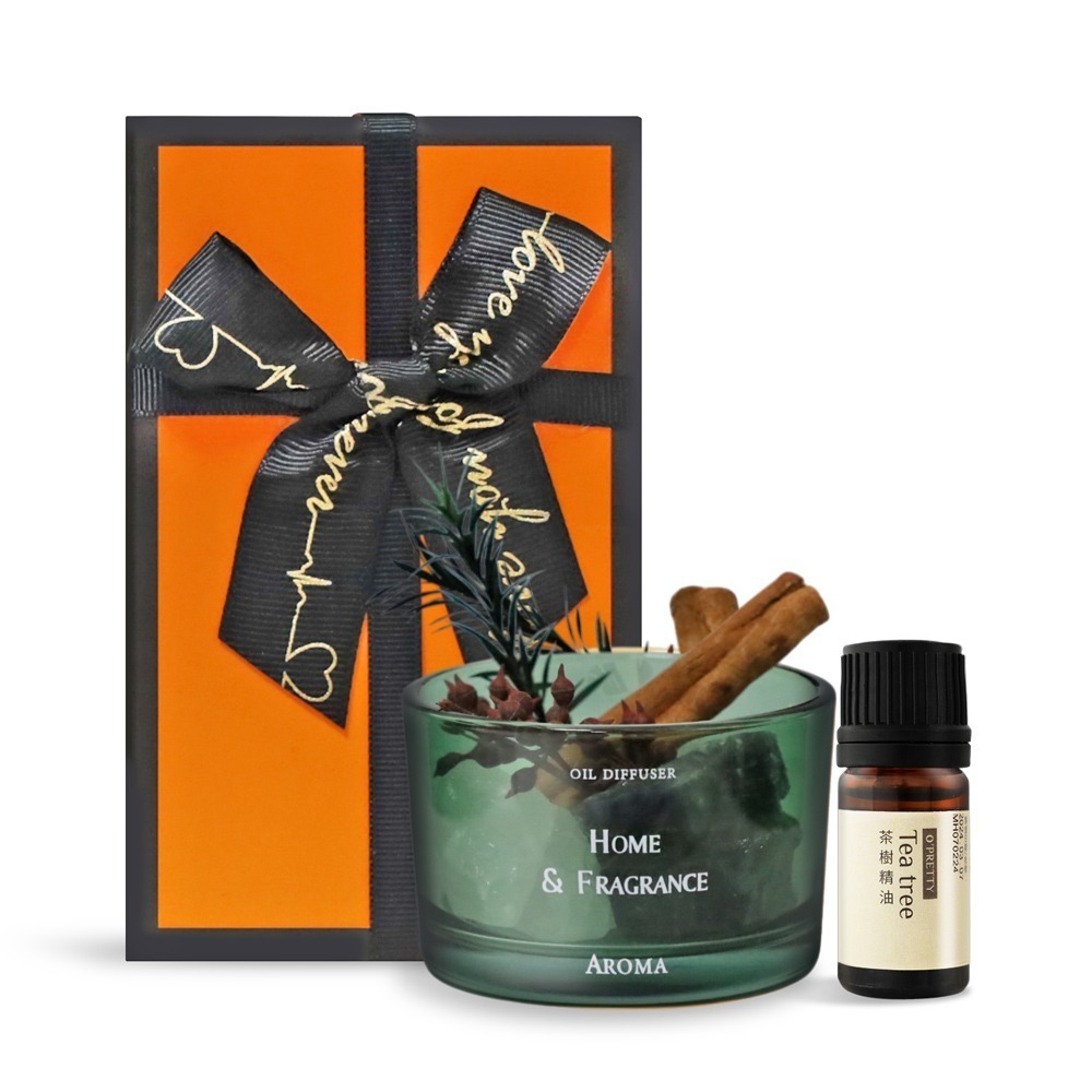 元氣綠附禮盒+草本茶樹精油
