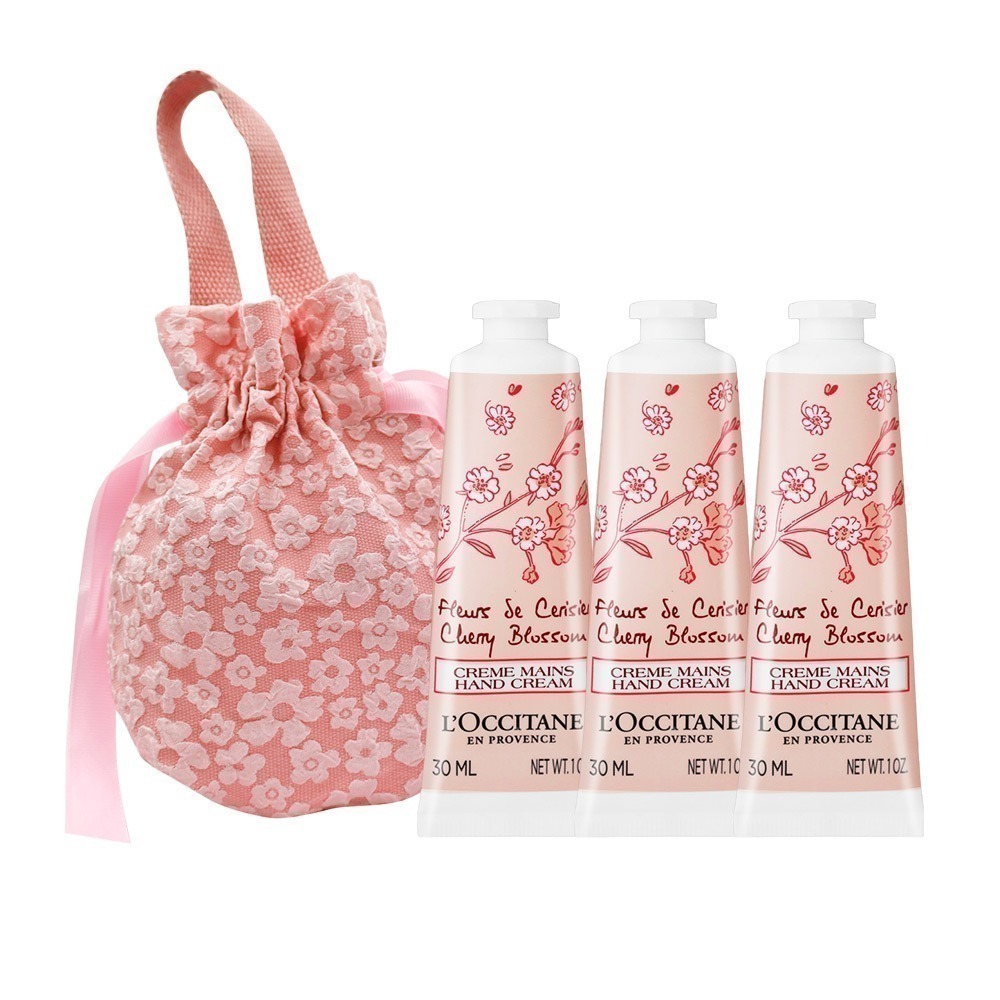 L＇OCCITANE 歐舒丹 經典護手霜30MLX3禮袋組-新春祝福禮-公司貨-多款可選-規格圖4