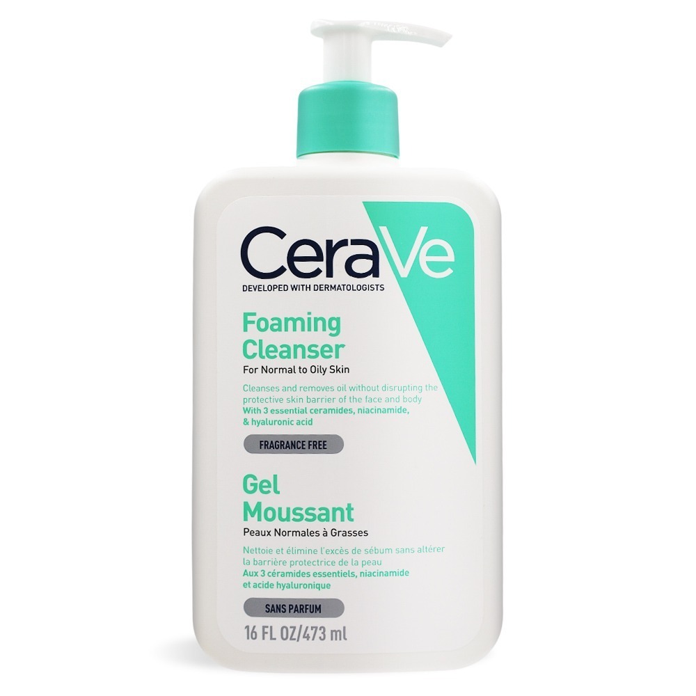 CeraVe 適樂膚 溫和泡沫潔膚露(473ml)-國際航空版-規格圖1